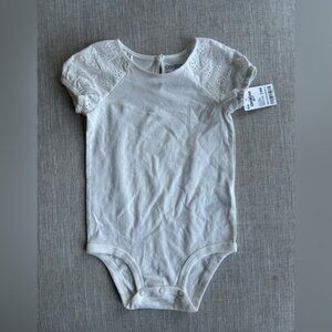 OshKosh B'Gosh NWT Toddlers Eyelet Bodysuit (size 24M)